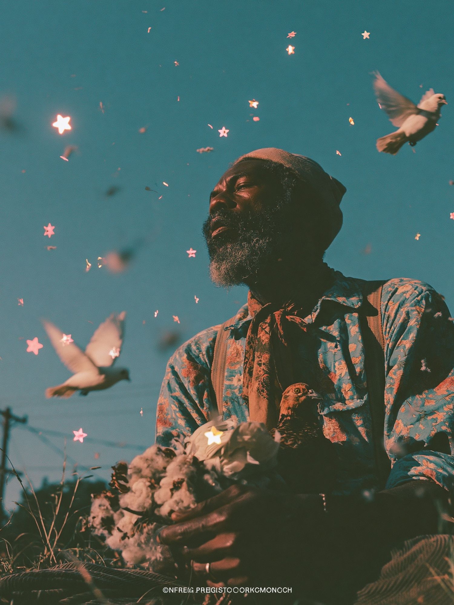 Dreamlike Portrait Photography Poster. poster detail