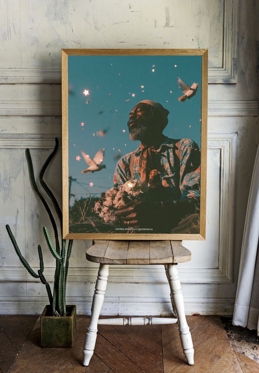 Dreamlike Portrait Photography Poster. room preview