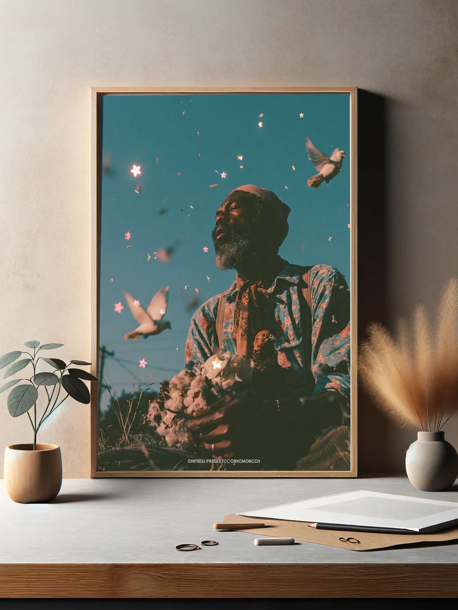 Dreamlike Portrait Photography Poster. — room view 2