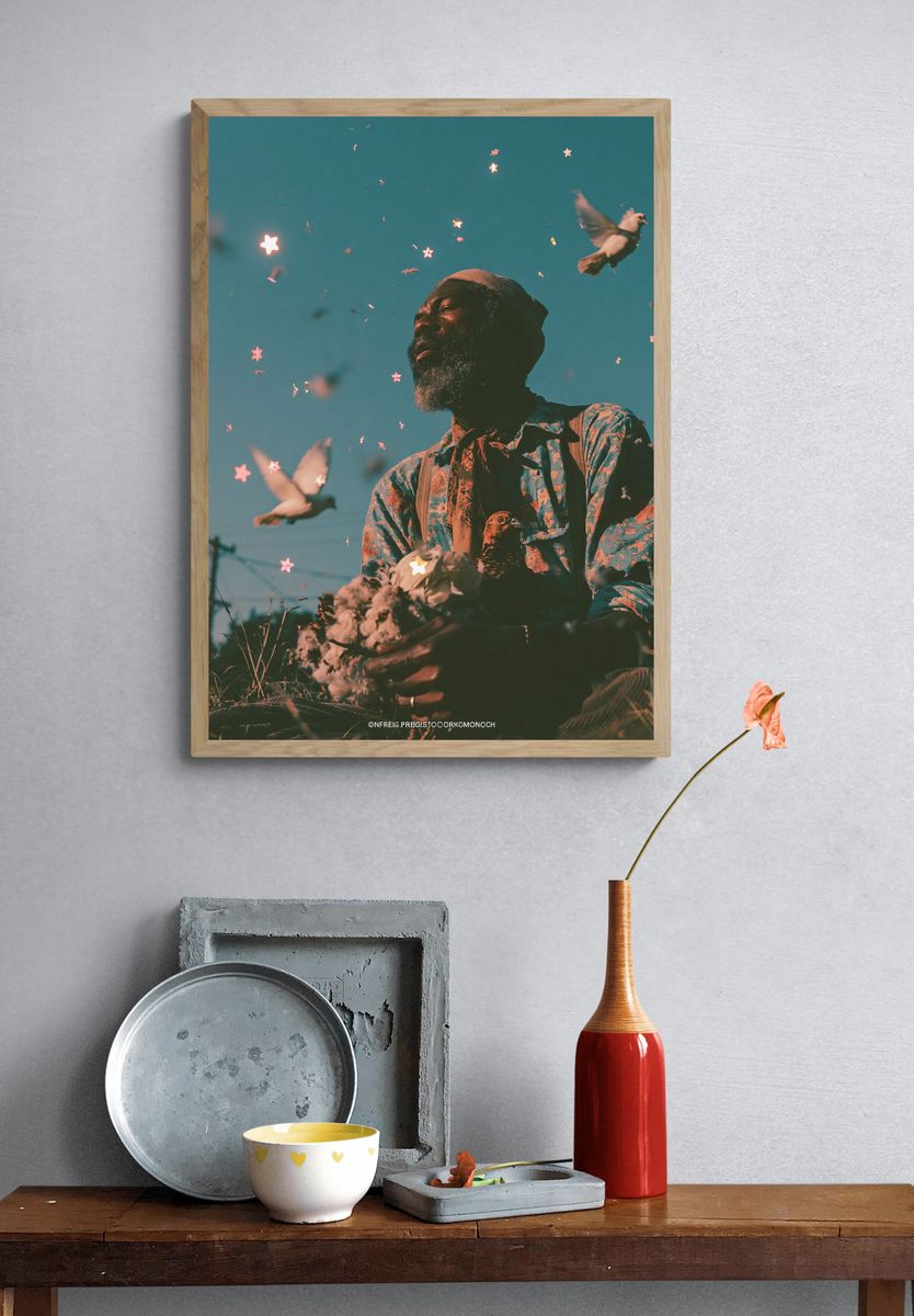Dreamlike Portrait Photography Poster. — room view 3