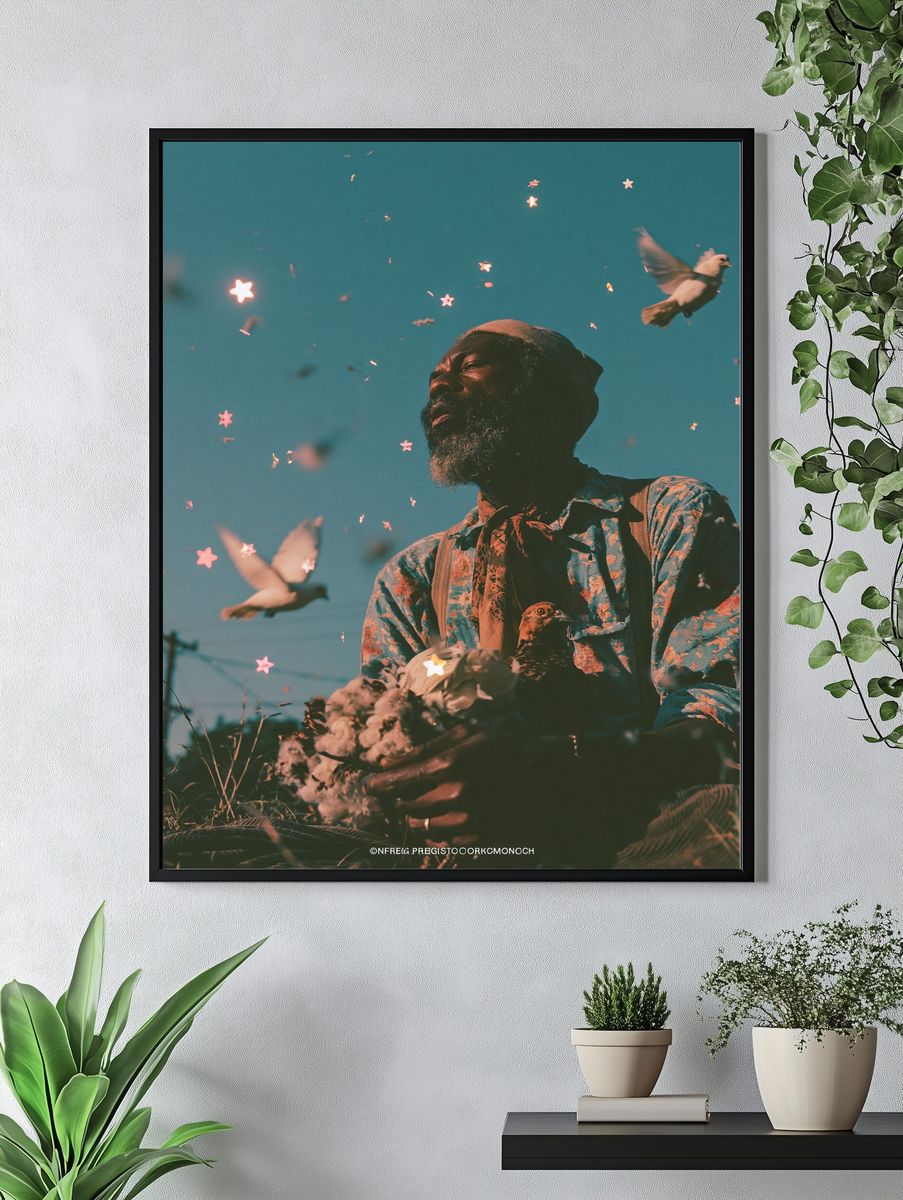 Dreamlike Portrait Photography Poster. — room view 4