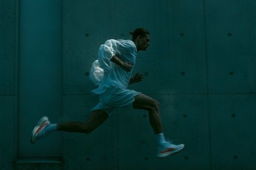 Runner in Motion Photography Poster. poster detail