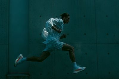 Runner in Motion Photography Poster. poster