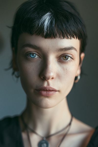 Anisocoria Portrait Photography Poster. poster