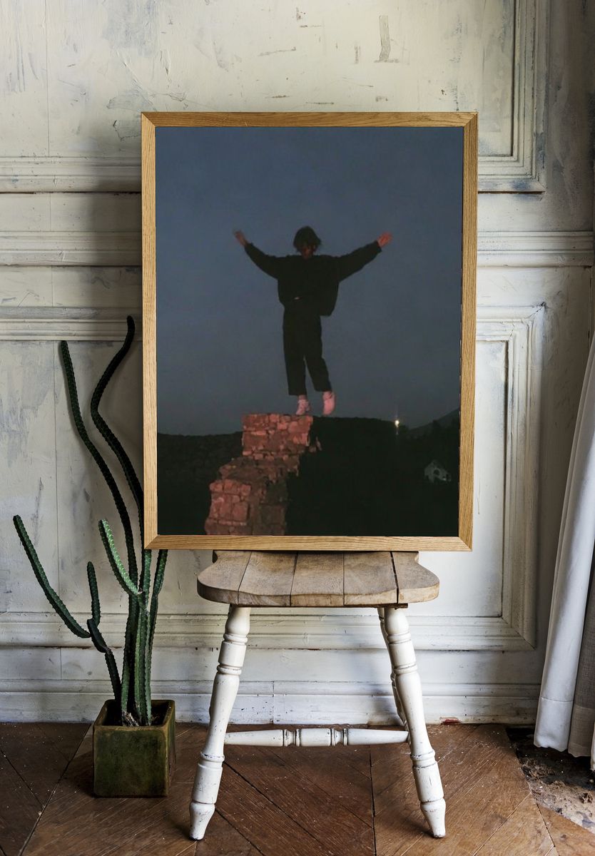 Silhouette on the Wall Poster. — room view 1