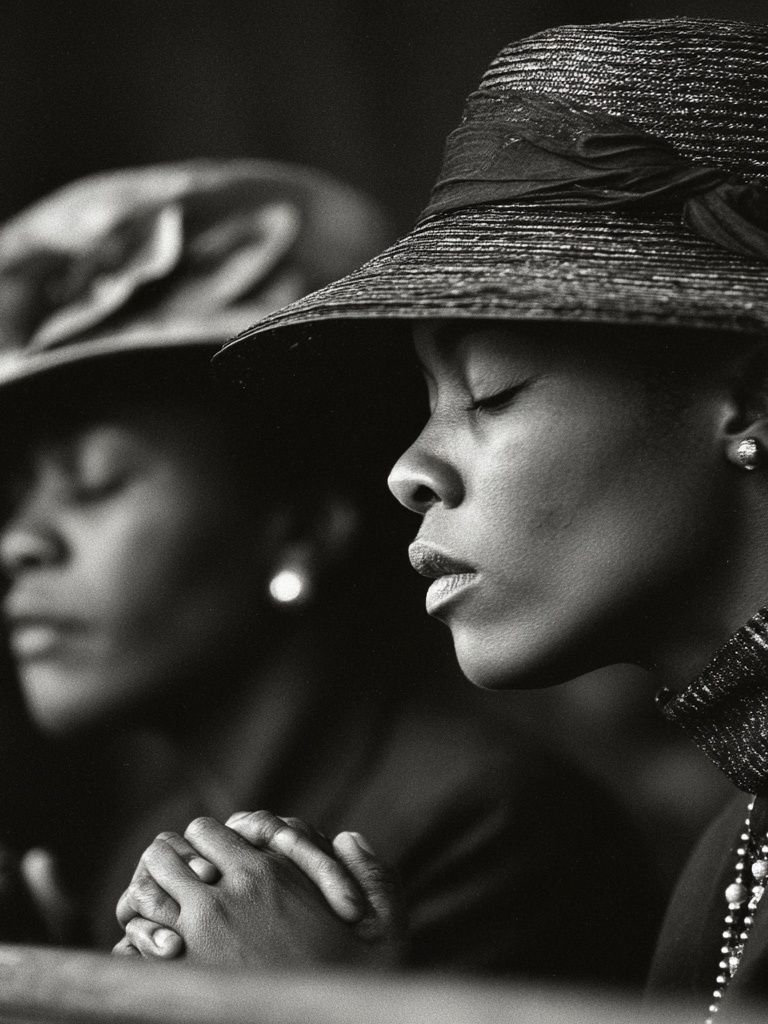 Contemplative Women Portrait Photography Poster. poster — photography art