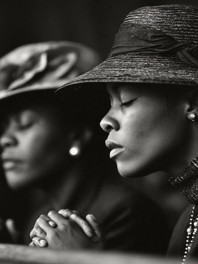 Contemplative Women Portrait Photography Poster. poster print