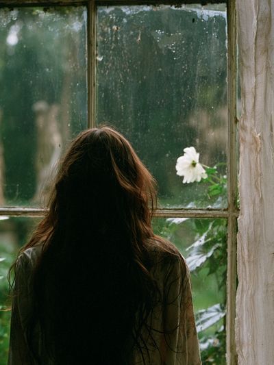 Window Silhouette Photography Poster. poster