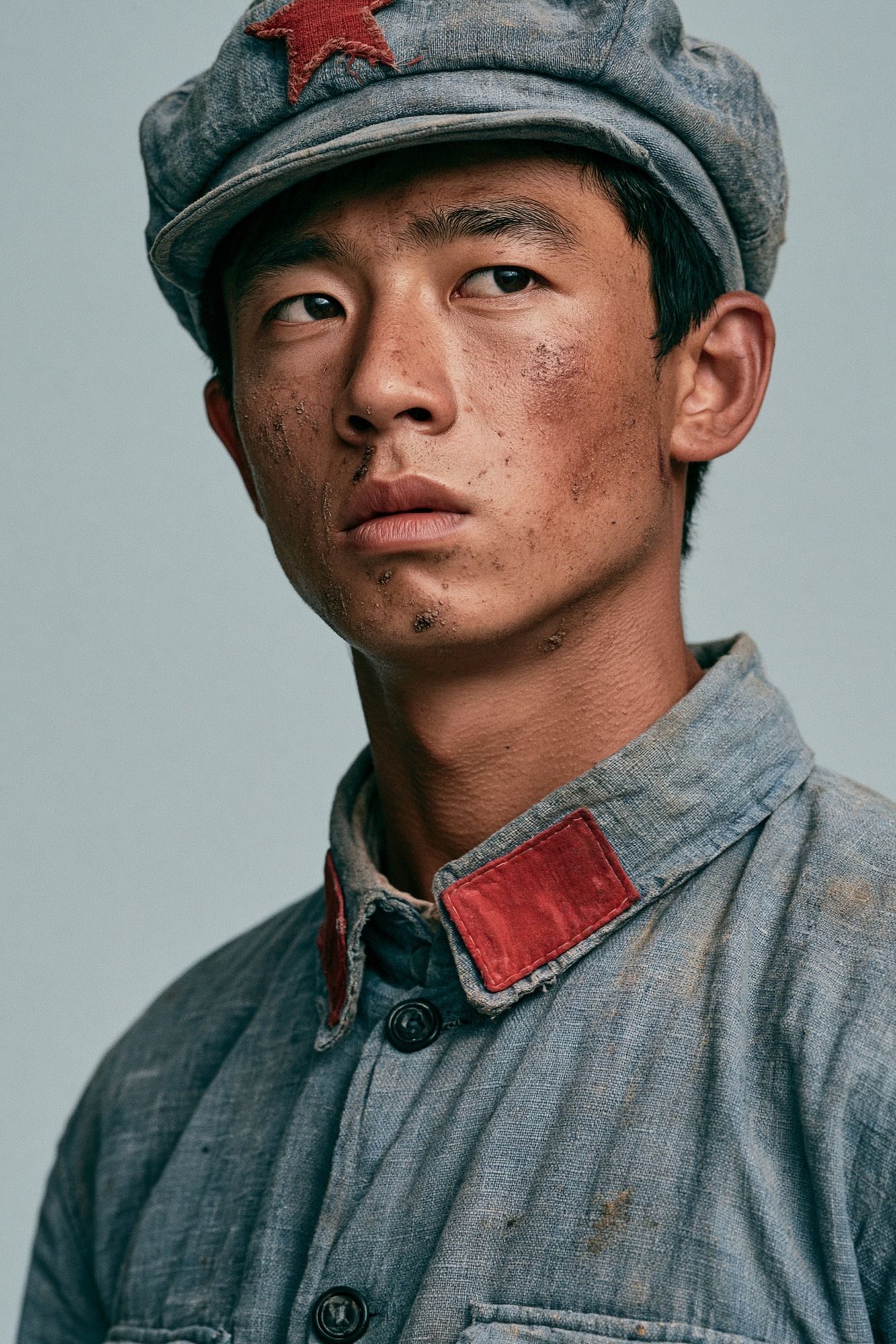 Young Soldier Portrait Photography Print. poster — photography art