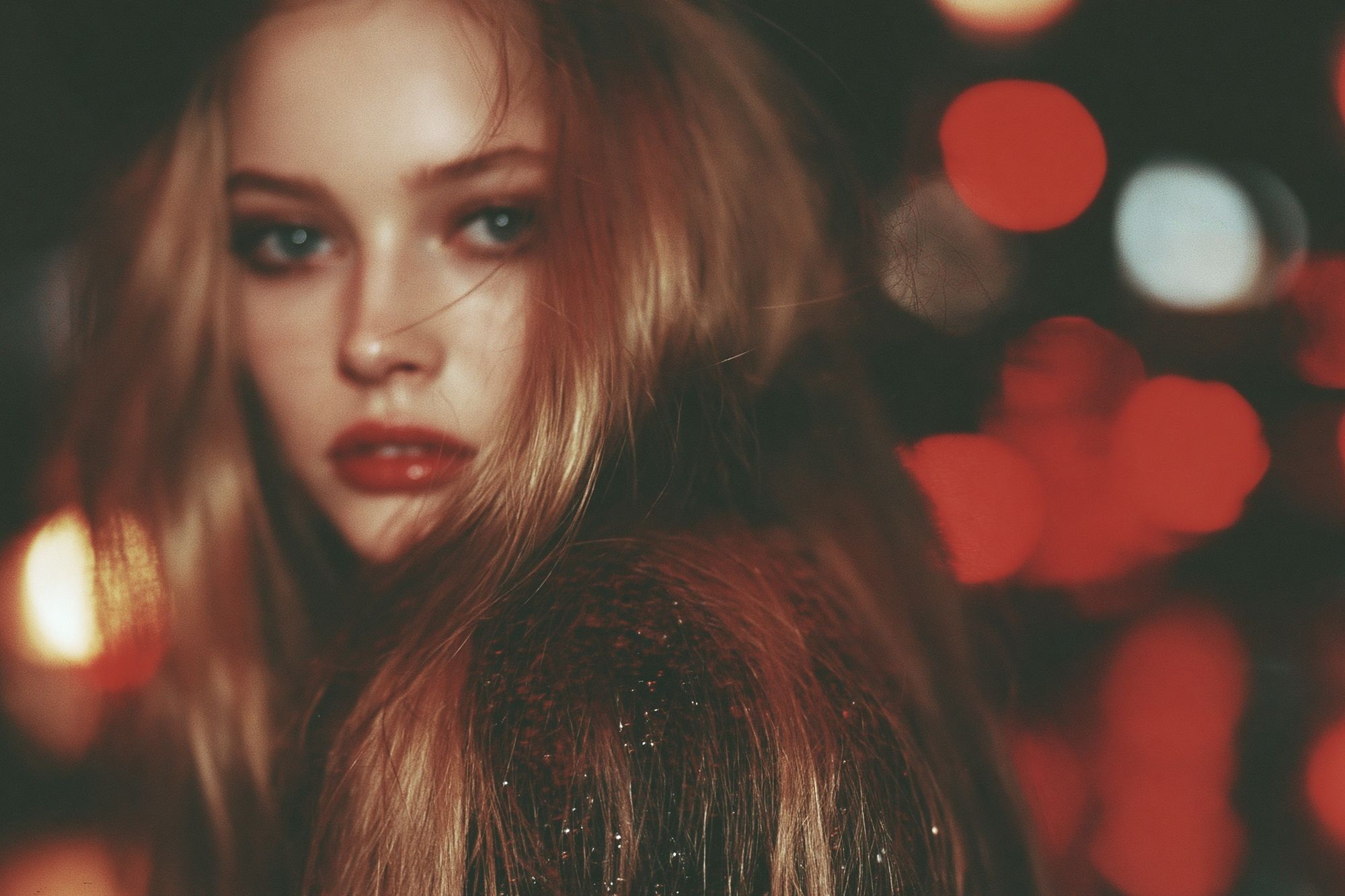 Dreamy Portrait Photography Poster. poster detail