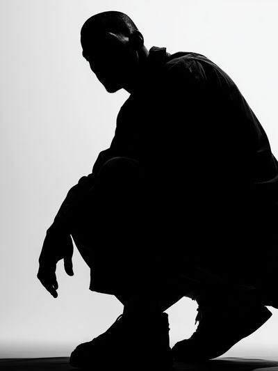 Silhouette Figure Photography Poster.