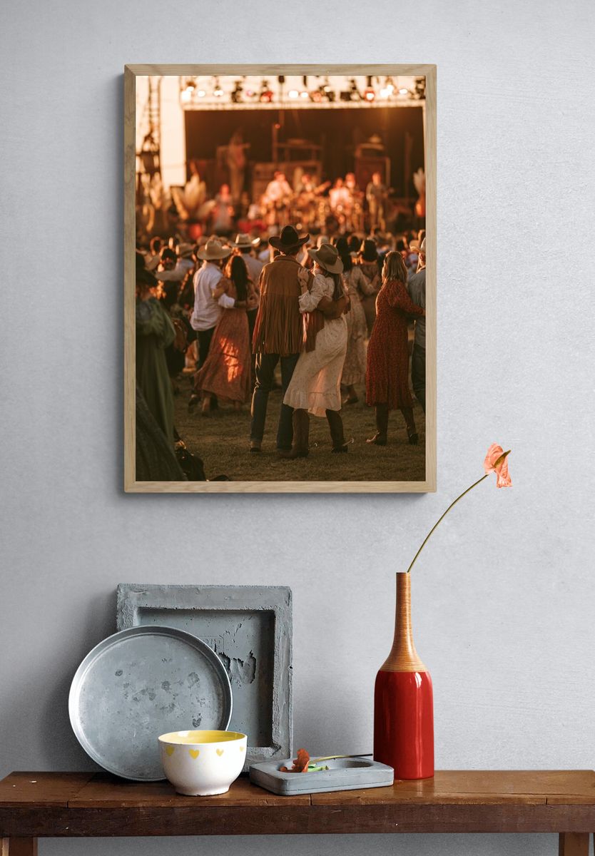 Country Dance Festival Photography Poster. — room view 3