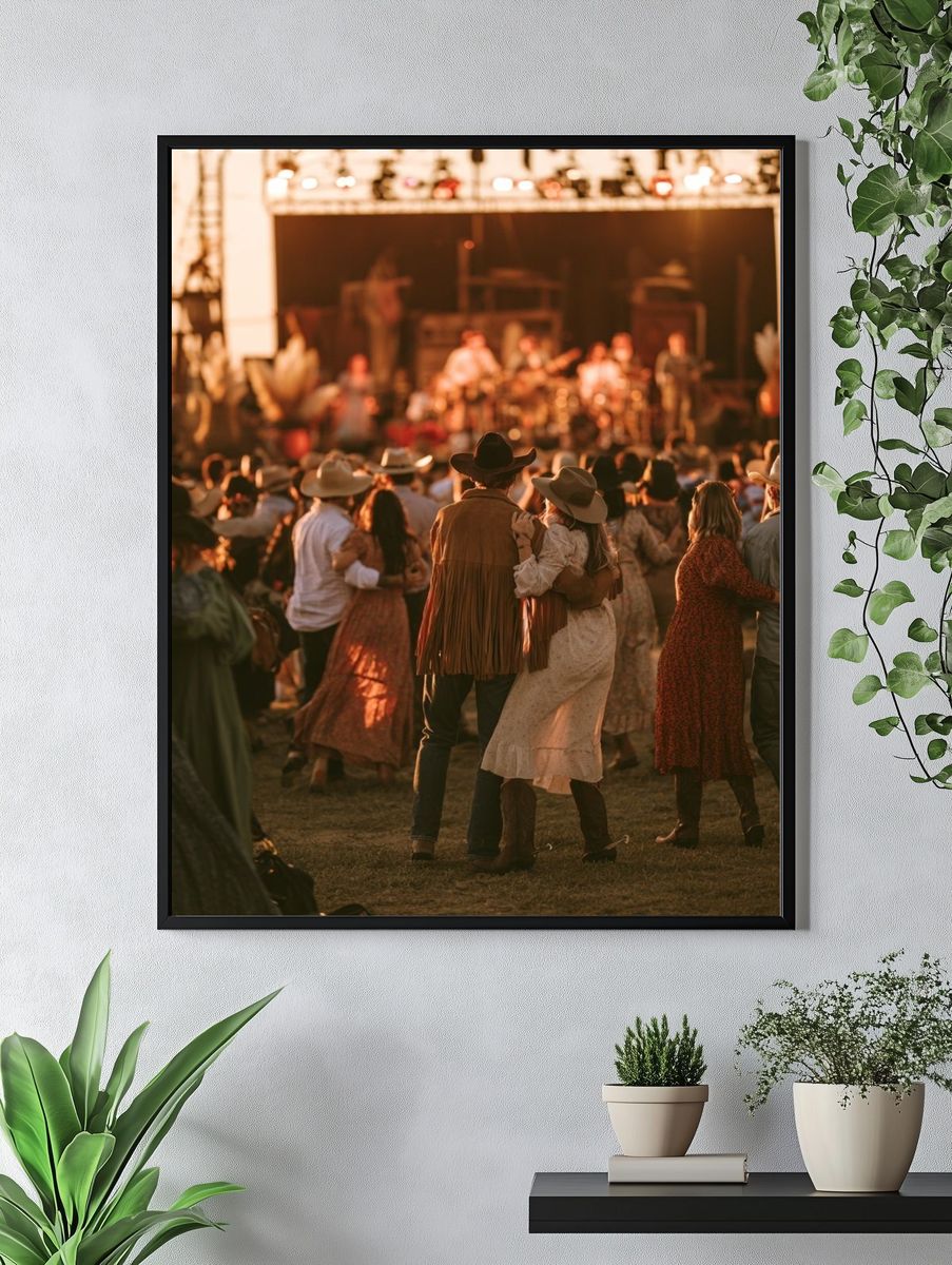 Country Dance Festival Photography Poster. — room view 4