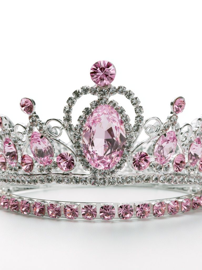 Pink Jeweled Tiara Photography Poster. poster — photography art