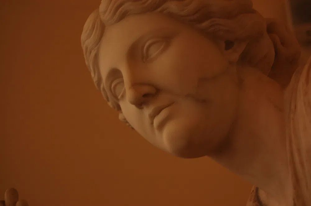 Roman statue. poster detail
