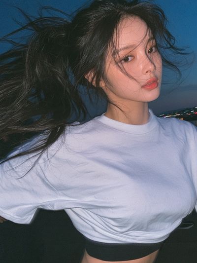 Windblown Portrait Photography Poster. poster