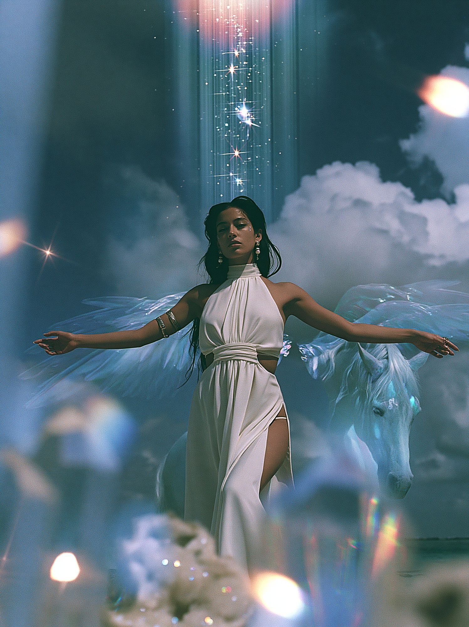 Celestial Dream Portrait Print. poster — photography art