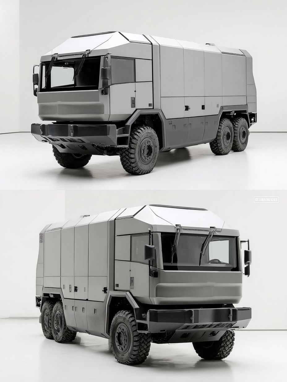Armored Truck Photography Poster. poster — photography art