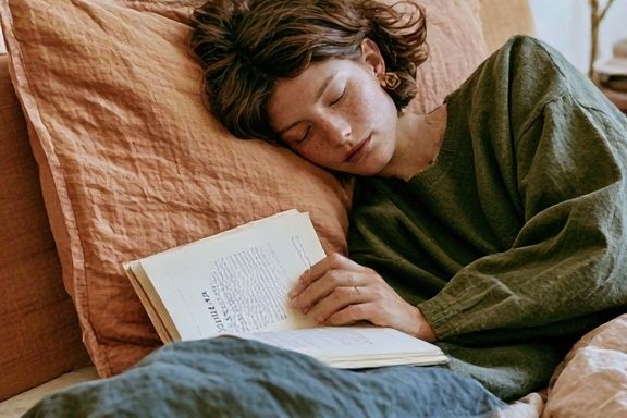 Sleeping Reader Photography Poster. poster — photography art