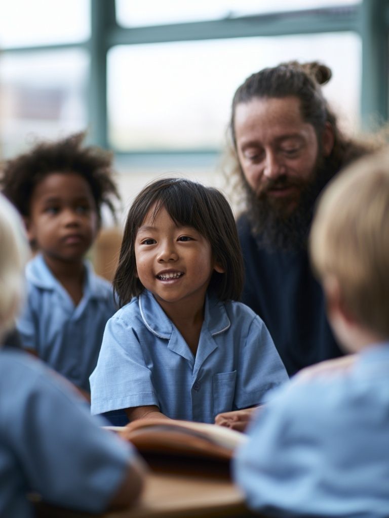Classroom Children Photography Poster. poster — photography art