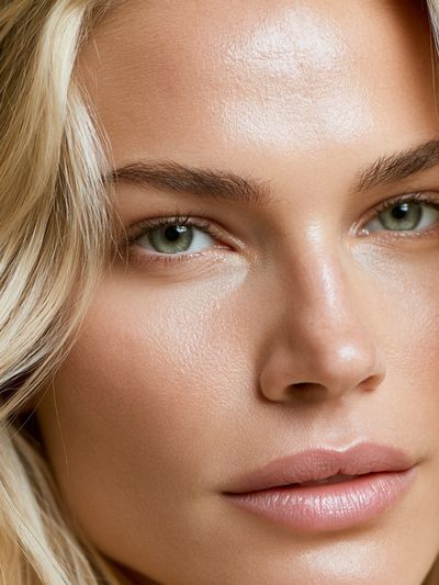 Blonde Portrait Photography Poster. poster print