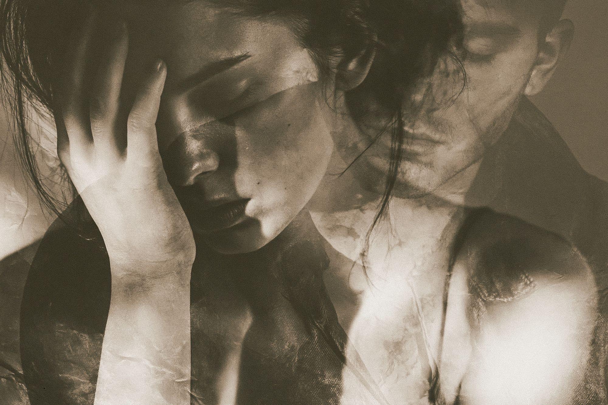 Contemplative Portrait Photography Poster. poster detail