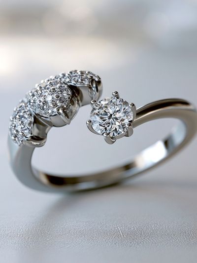 Diamond Ring Photography Poster. poster
