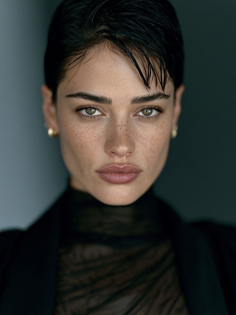 Moody Portrait Photography Poster. poster — photography art