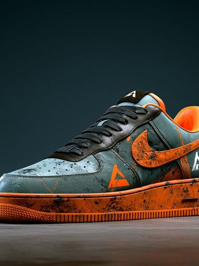 Urban Sneaker Photography Poster.
