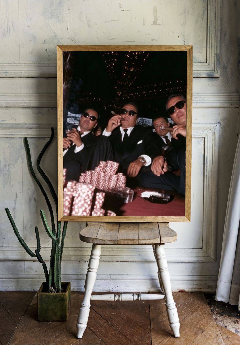 Mobsters in Limousines Photography Poster. — room view 1