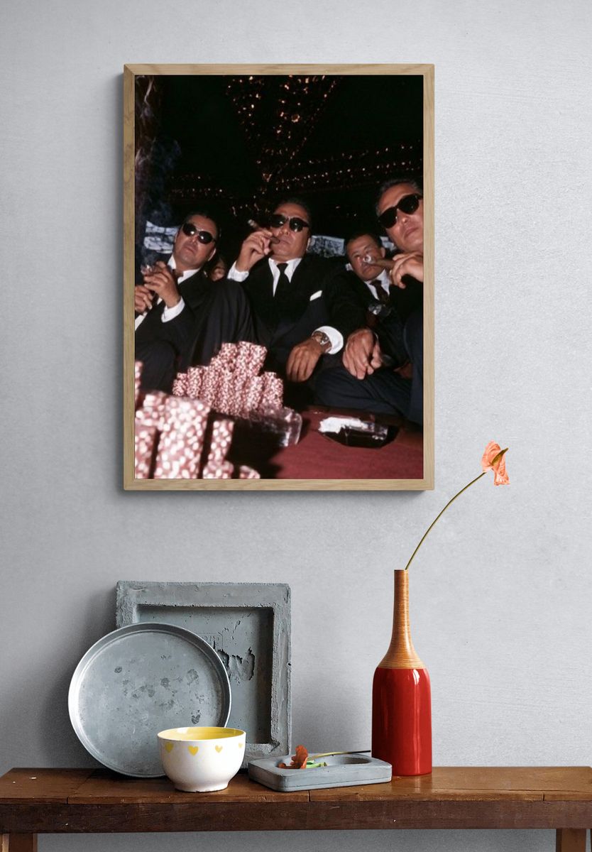 Mobsters in Limousines Photography Poster. — room view 3