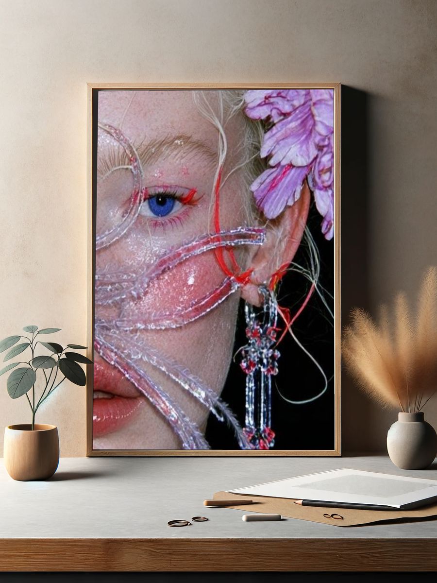 Avant-Garde Portrait Photography Poster. — room view 2