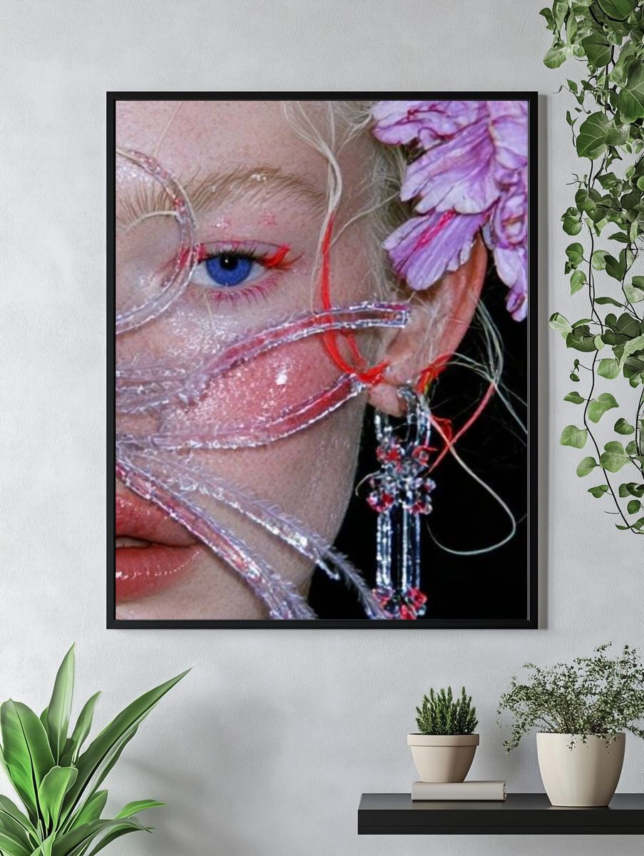 Avant-Garde Portrait Photography Poster. — room view 4