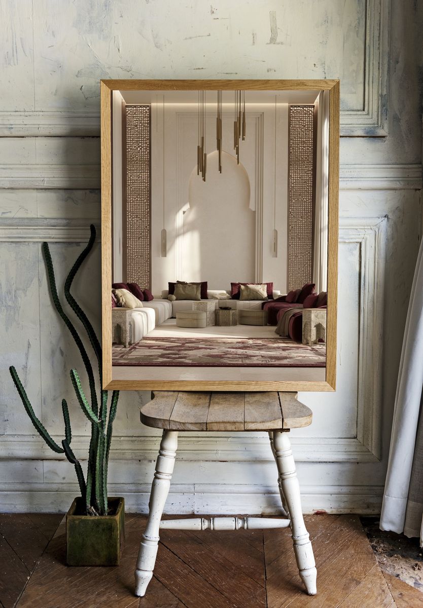 Moroccan Luxe Interior Photography Poster. — room view 1