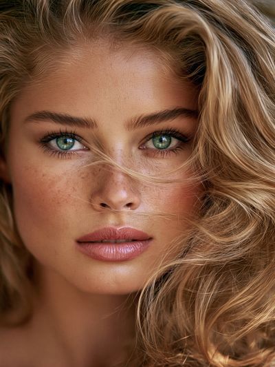 Blonde Portrait Photography Poster. poster