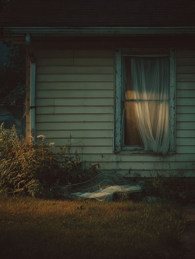 Abandoned House at Dusk — Photography Print. poster print