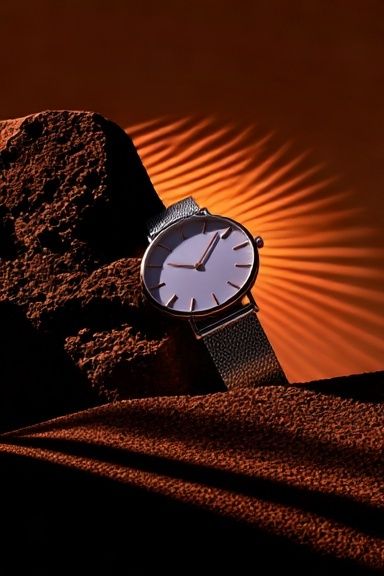 Luxury Watch Still Life Poster. poster detail