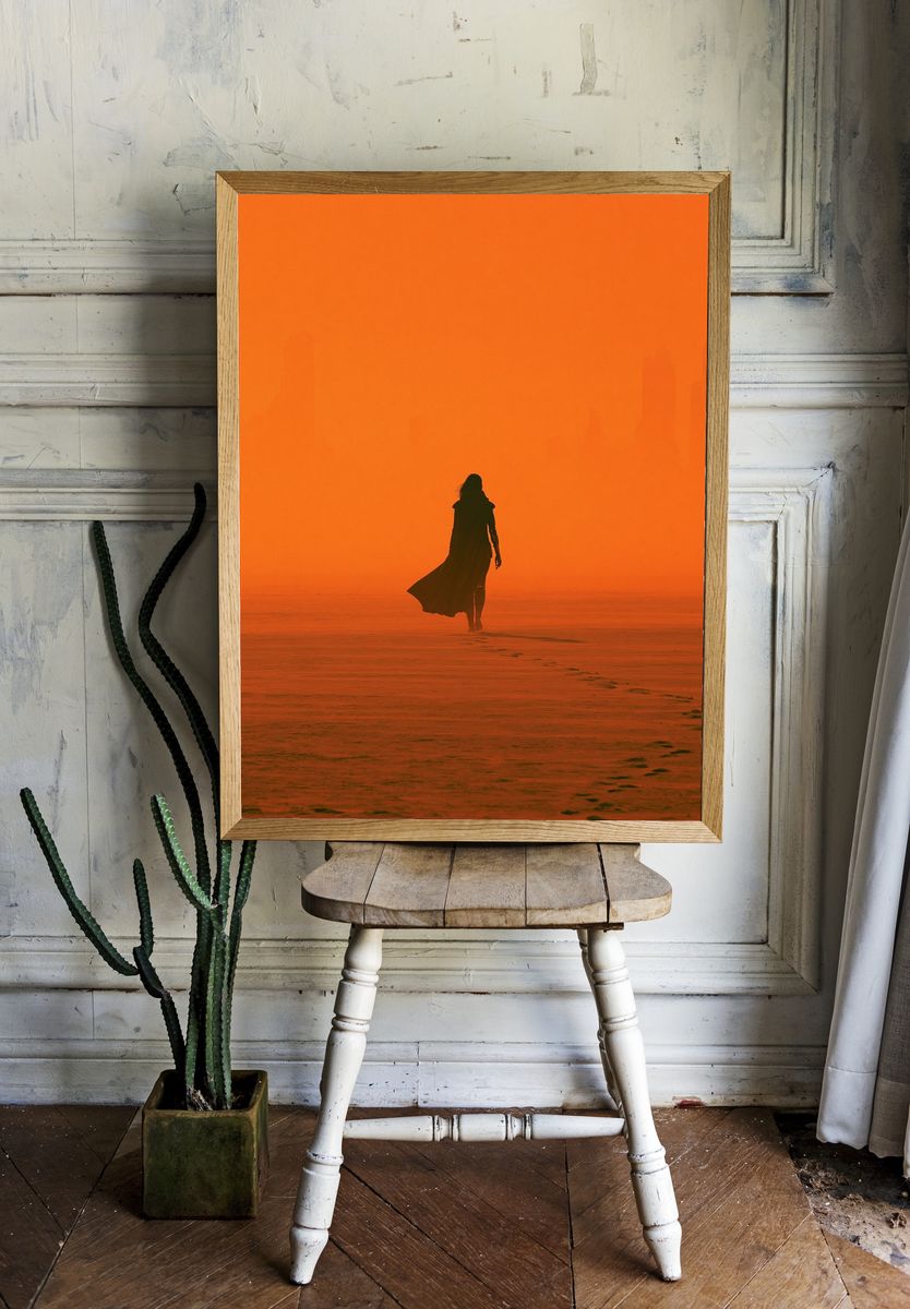 Desert Wanderer Photography Poster. room preview