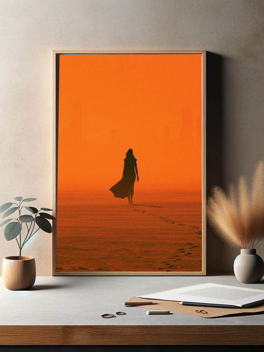 Desert Wanderer Photography Poster. — room view 2
