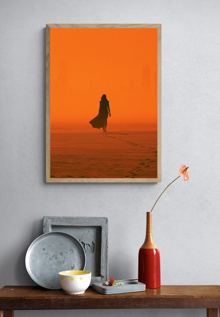 Desert Wanderer Photography Poster. — room view 3
