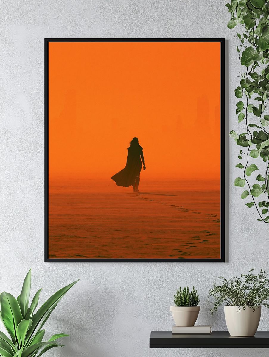 Desert Wanderer Photography Poster. — room view 4