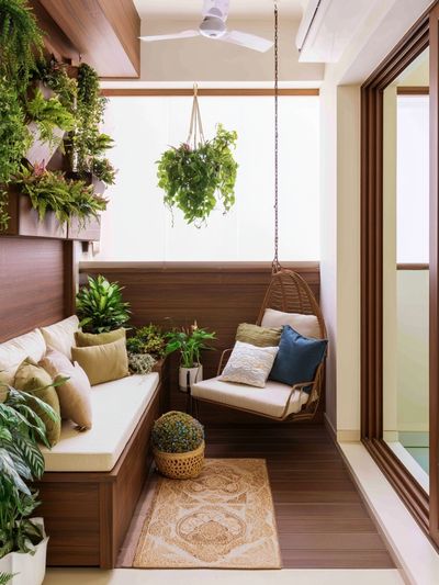 Indoor Garden Sunroom Photography Poster.