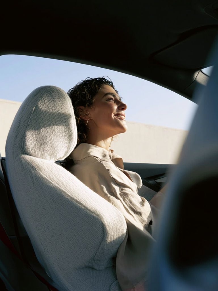Sunlit Car Portrait Print. poster detail