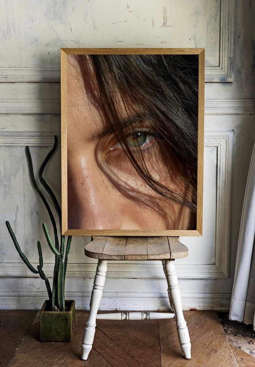 Intimate Portrait Photography Poster. — room view 1