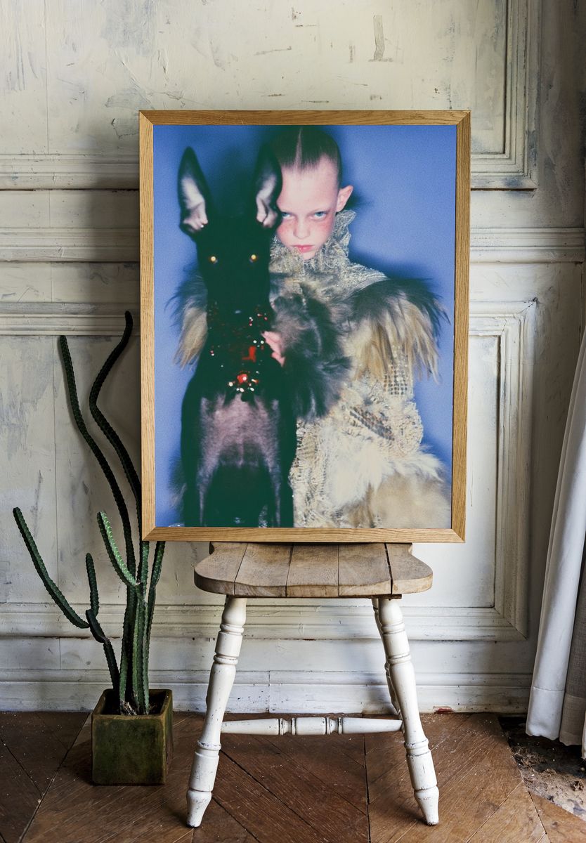 Fashion Portrait Photography Poster. — room view 1