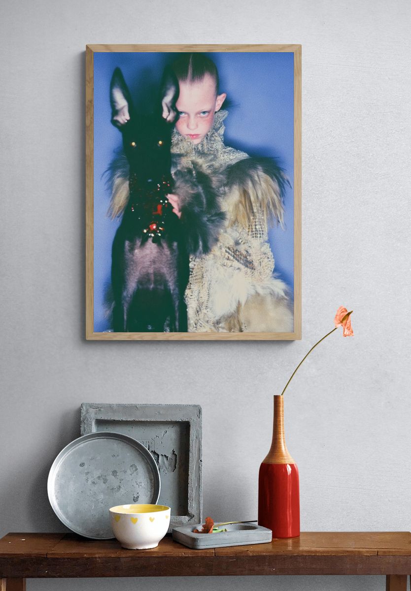 Fashion Portrait Photography Poster. — room view 3