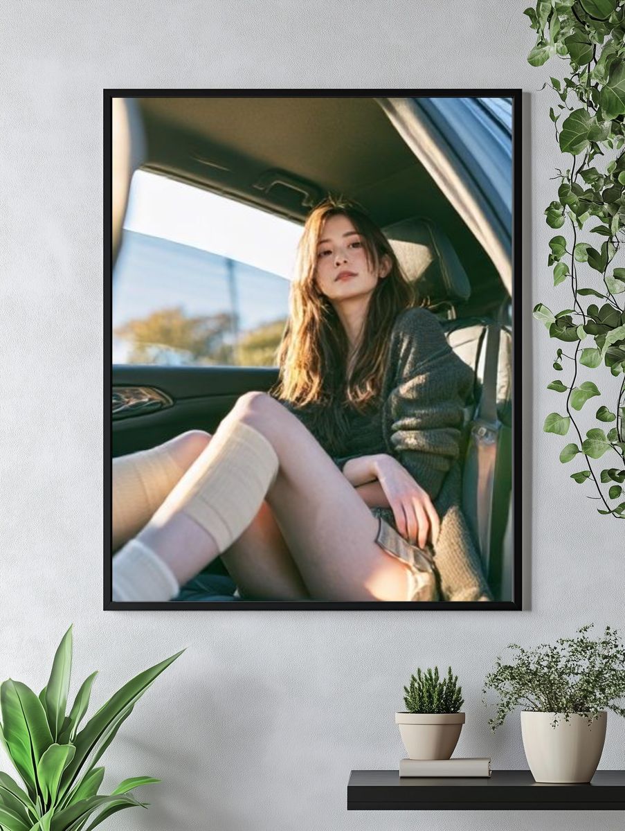 Car Interior Portrait Poster. — room view 4