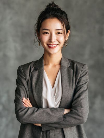 Confident Woman Portrait Poster.