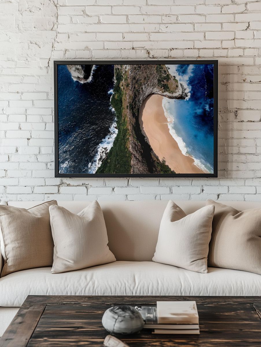 Aerial view Kelingking Beach, Bali. — room view 1