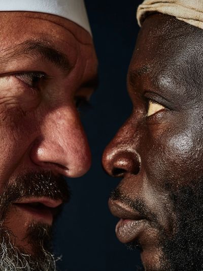Intense Gaze — Portrait Photography Poster. poster print
